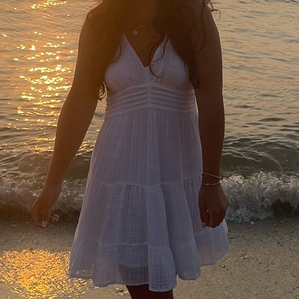 American eagle linen mini dress